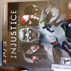 Injustice PS3 game